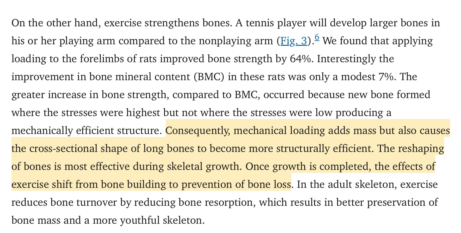 Feel the training in your bones 