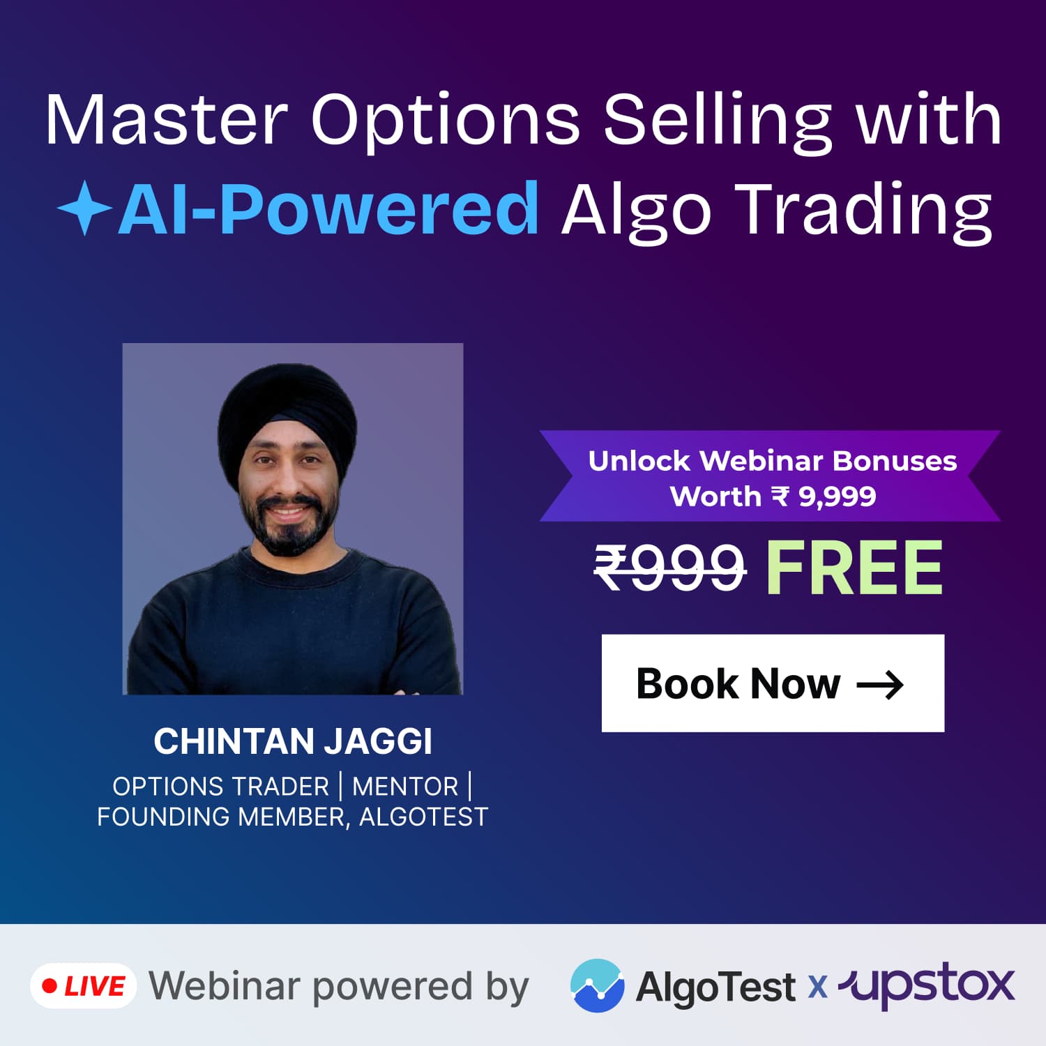 Master Option Selling with AI-Powered Algo Trading