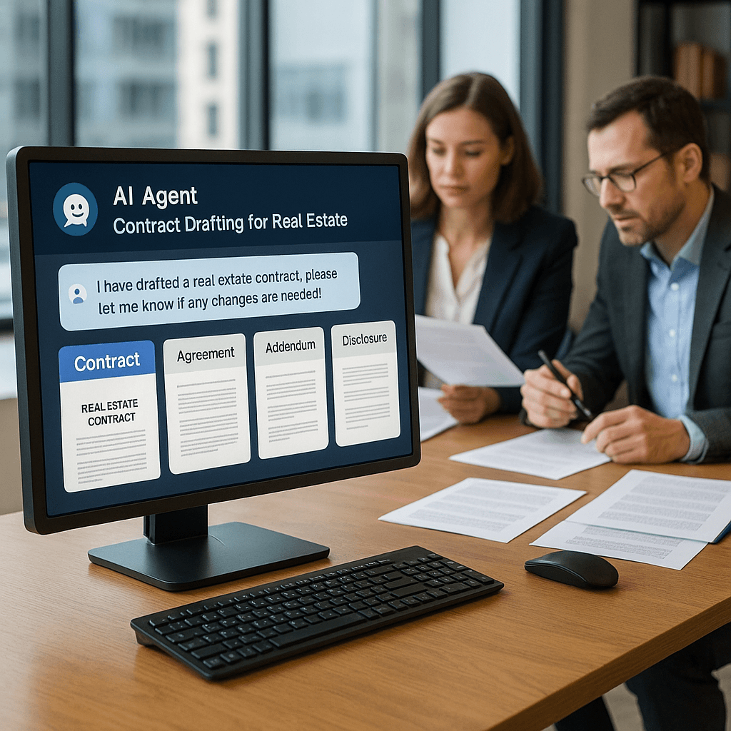 How AI Agents Can Draft Contracts & Manage Paperwork: Revolutionizing Real Estate Transactions