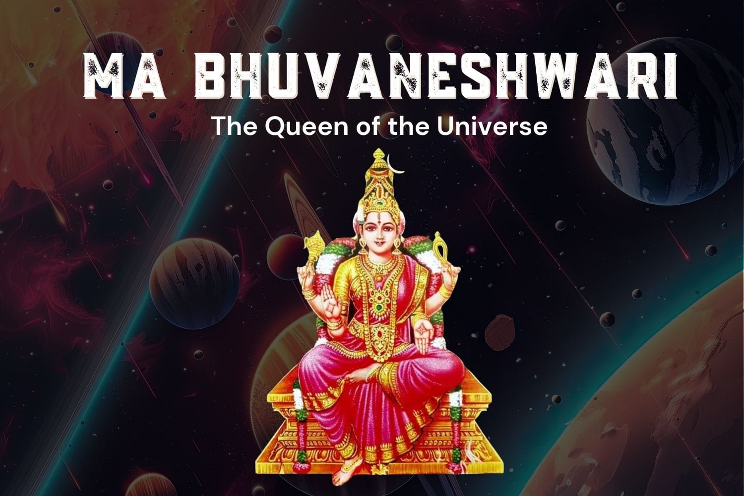 माँ भुवनेश्वरी — ब्रह्माण्ड की महारानी का ज्ञान एवं उपासना
