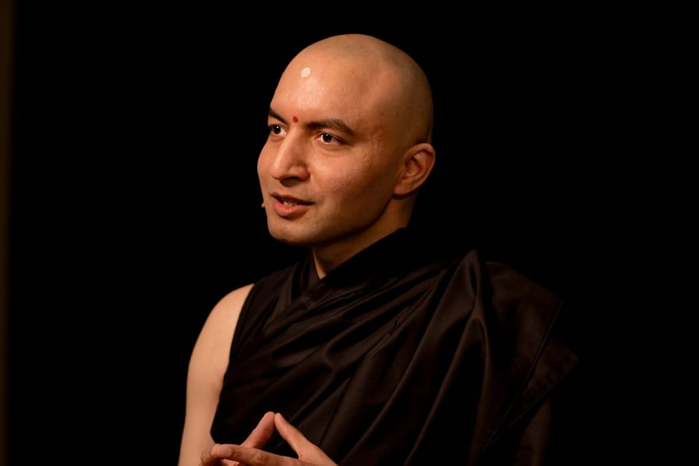 A photo of Oma Swami, the creator of the Tantra Sadhana App.
