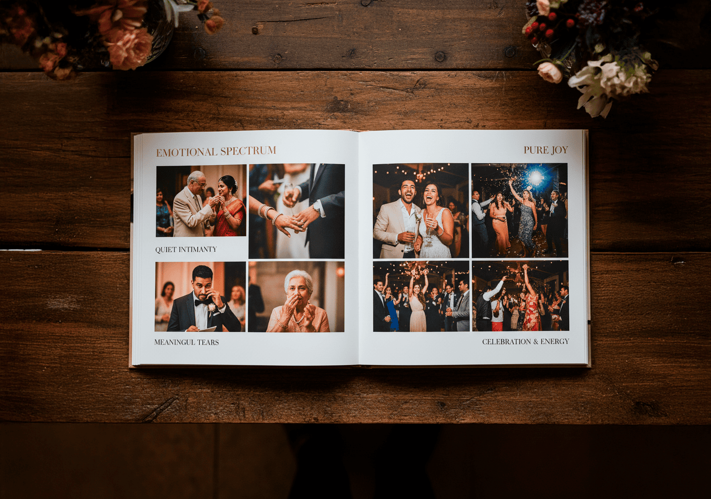 Emotional Moments in Photo Book