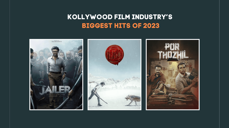 Kollywood Film Industry’s Biggest Hits of 2023